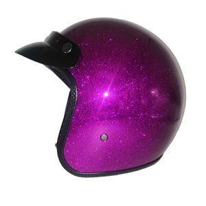 Motorcycle Open Face Helmet